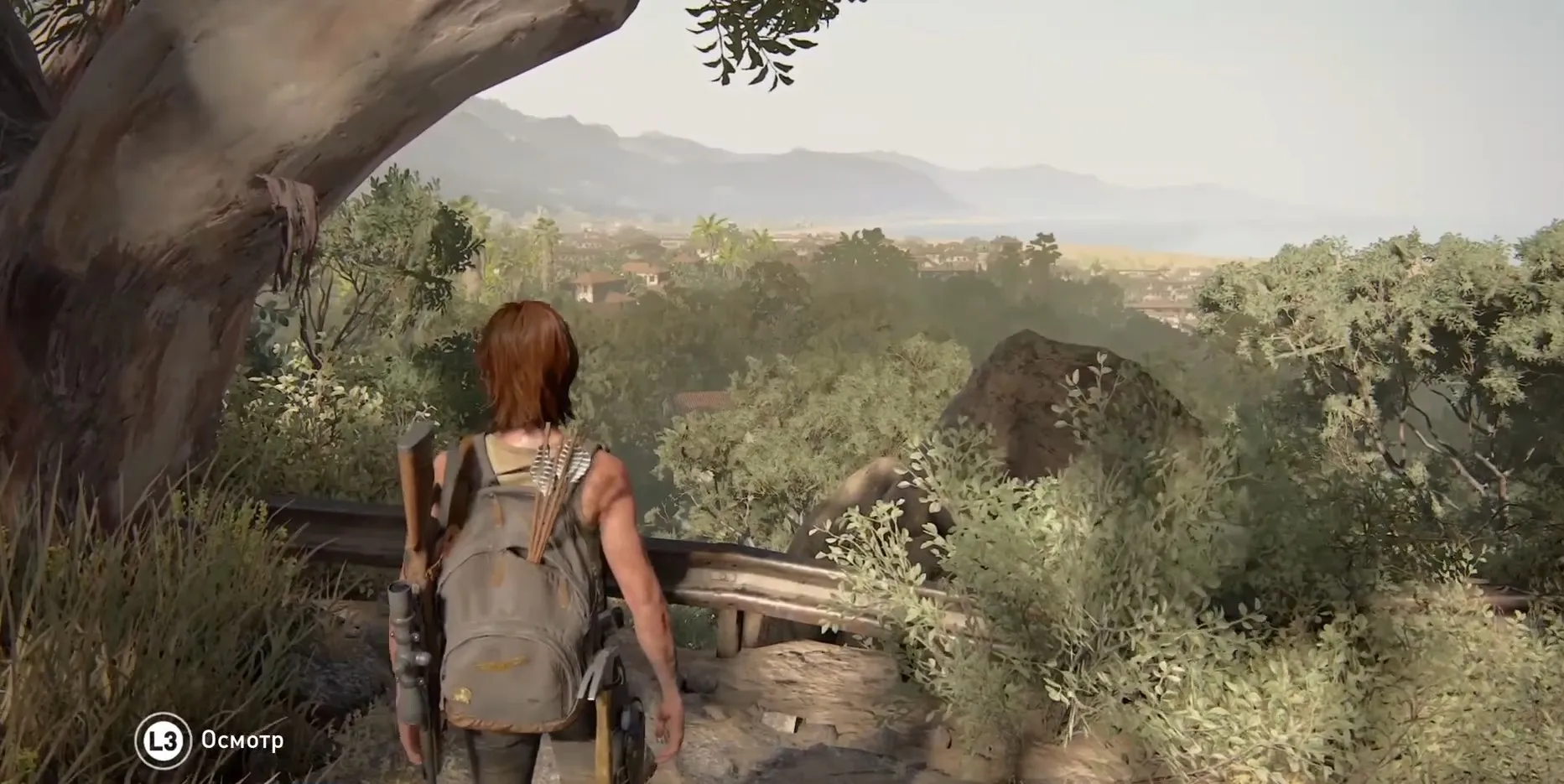 Скриншот из игры The Last of Us Part II
