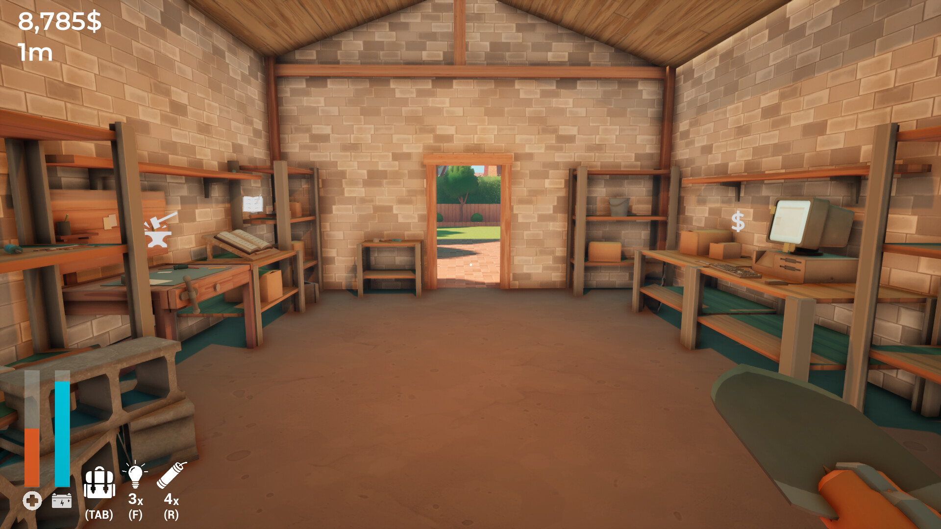 Скриншот из A Game About Digging A Hole | Источник: steampowered.com