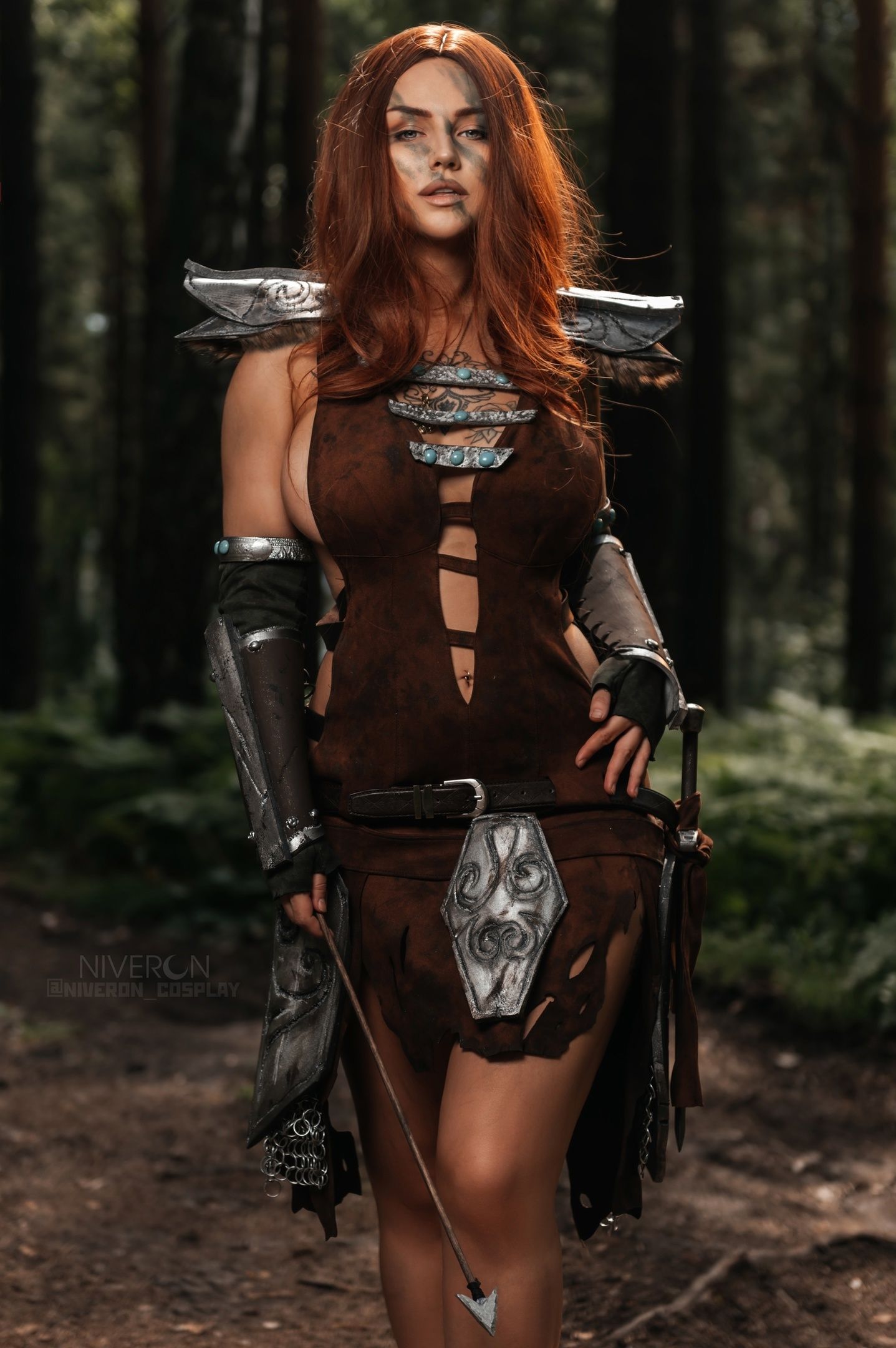 Косплей на Эйлу Охотницу из The Elder Scrolls V: Skyrim. Источник: vk.com/niveron_cosplay