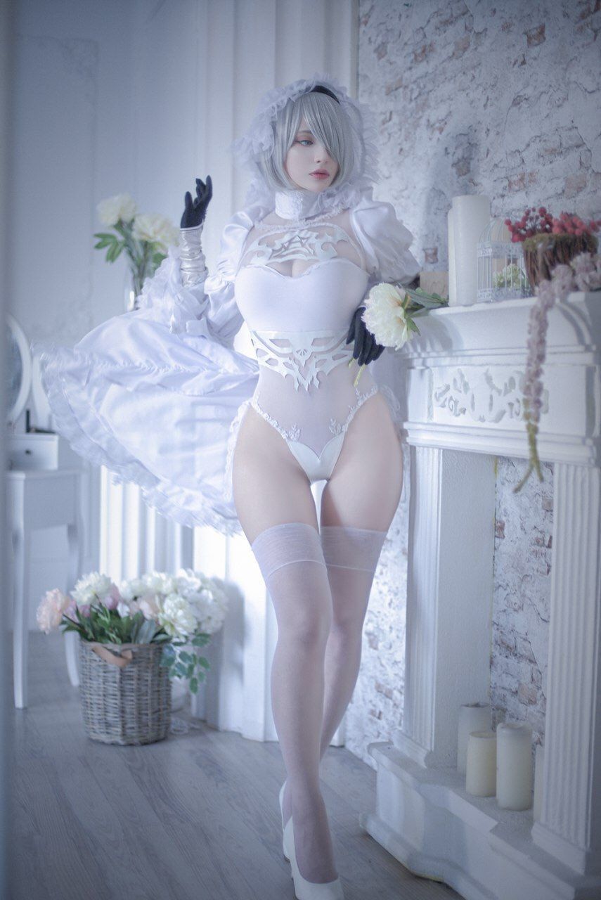 Косплей на 2B | Источник: vk.com/cosplay.world