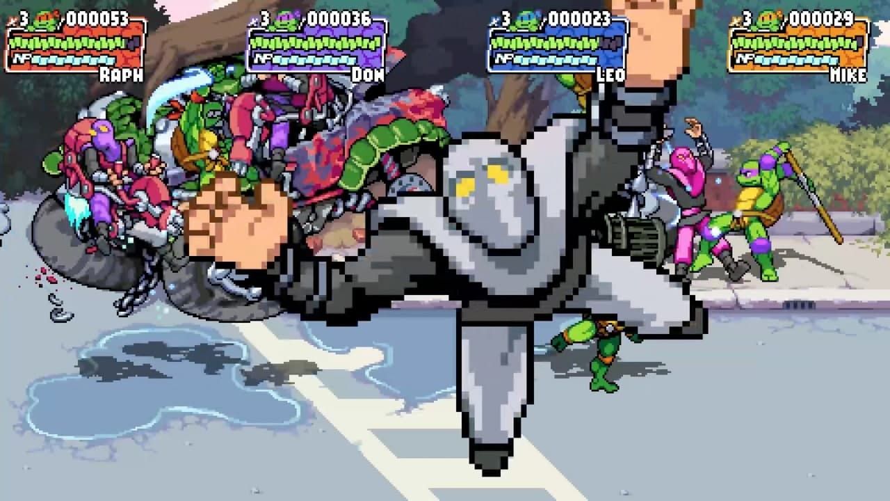 Скриншоты из новой игры о черепашках-ниндзя &mdash; Teenage Mutant Ninja Turtles: Shredder&rsquo;s Revenge. Источник: Steam