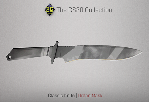 Скин Classic Knife | Источник: blog.counter-strike.net