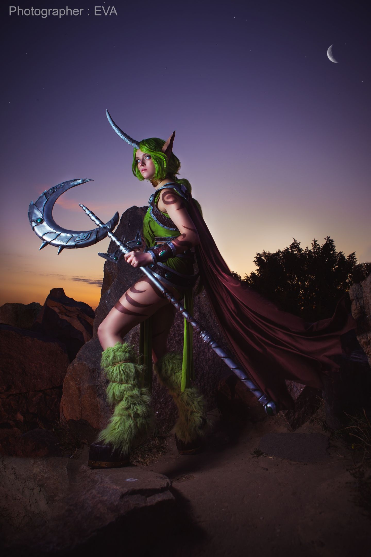 Dryad Soraka. Косплеер: Марина Пушкарева. Фотограф: Ева Давыдова. Источник: vk.com/eva_cosplay_photo