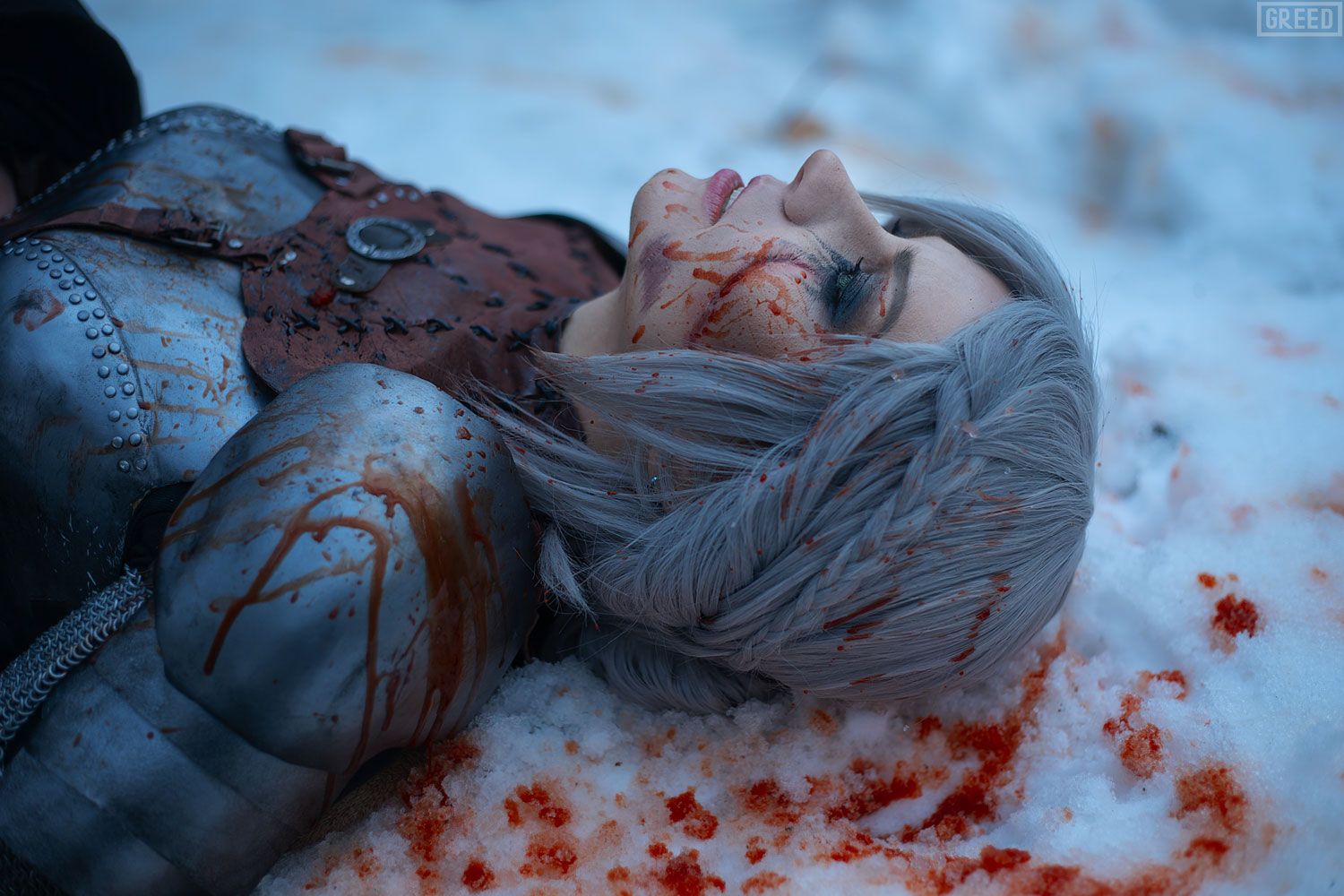 Косплей на Цири из The Witcher 3: Wild Hunt. Косплеер: Анна Сухорученко. Фотограф: GREED. Источник: https://vk.com/twenn.rogue