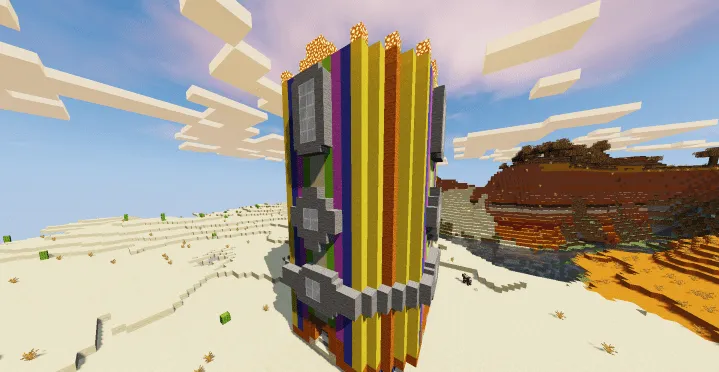 Мод Hardcore Battle Towers для Minecraft.