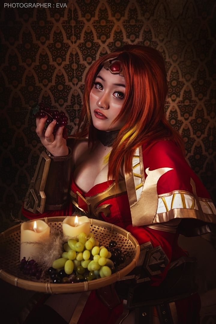 Косплей на Lina из Dota 2.
Источник: группа во &laquo;ВКонтакте&raquo; ЕVA - Cosplay-photo