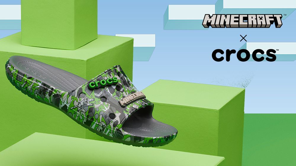 Обувь от Crocs в стиле Minecraft | Источник: Crocs