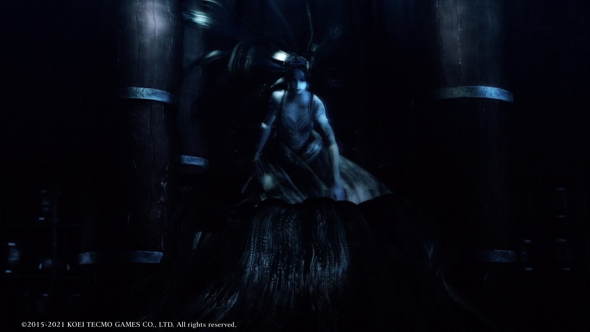 Кадр из Fatal Frame: Maiden of Black Water