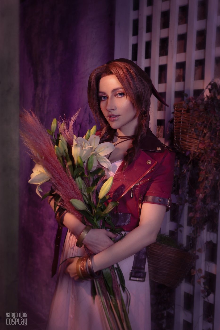 Айрис Гейнсборо из Final Fantasy VII. Косплеер: Наталья Narga Кочеткова. Фотограф: Фёкла Баклажанова / barabaka. Источник: vk.com/lifestream_cosplay