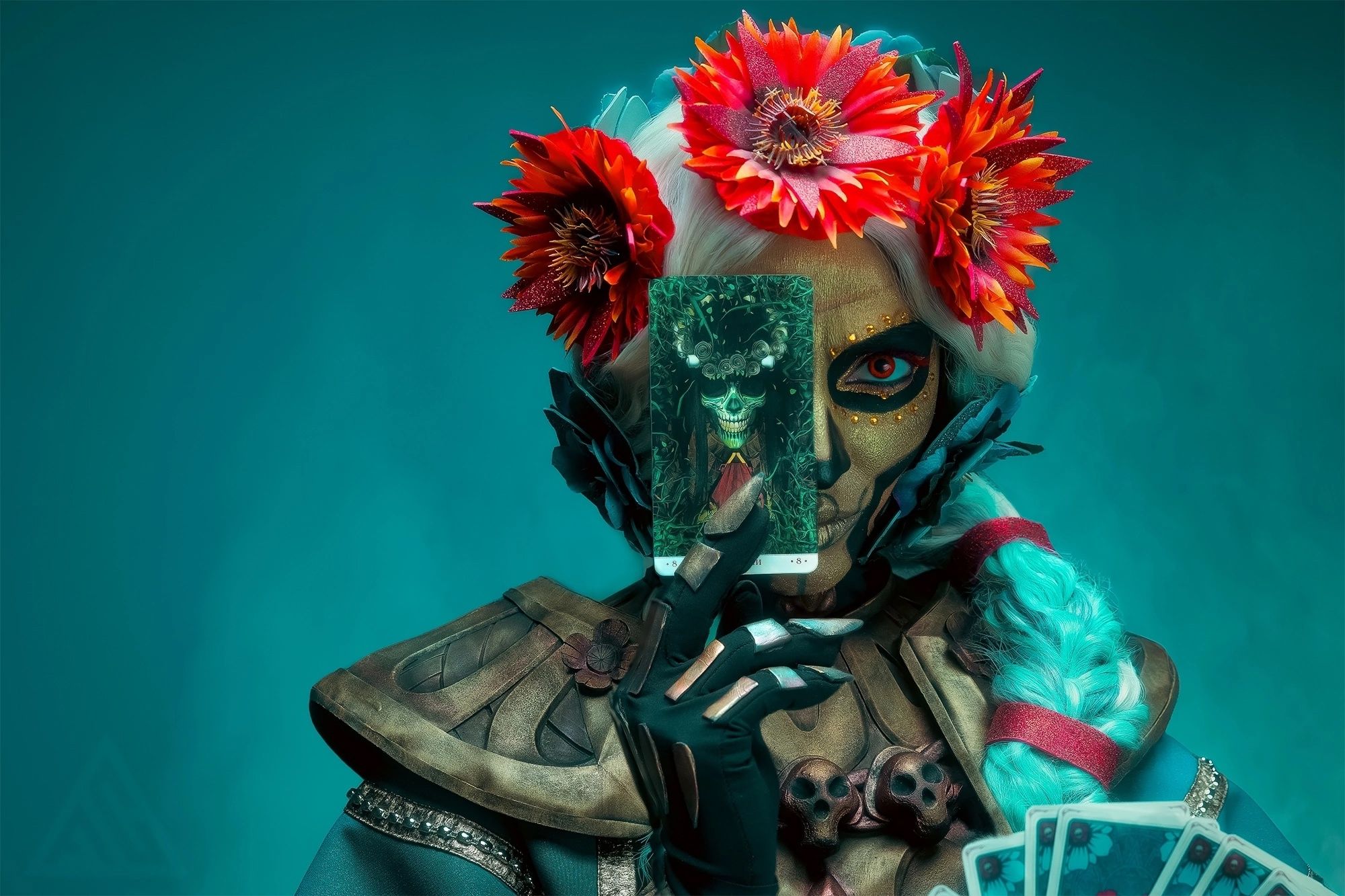 Косплей на Muerta из Dota 2. Косплеер: LUNA. Фотограф: Alex Andersen | CREATION. Источник: vk.com/lunacosplay_pub