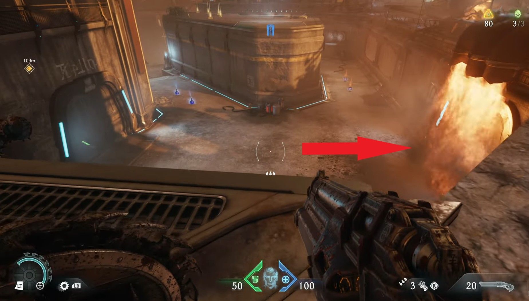 Скриншот из игры DOOM: The Dark Ages