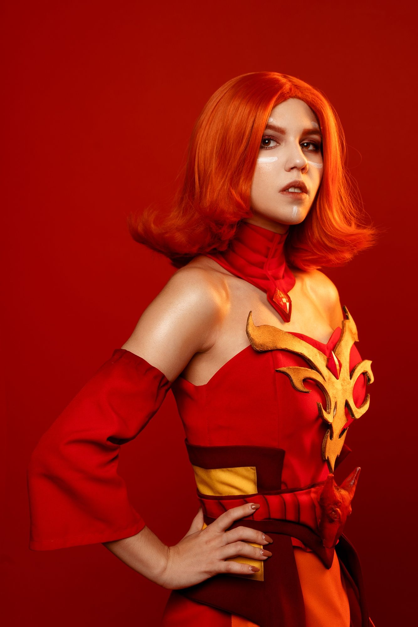 Косплей на Lina из Dota 2. Косплеер: Дуся Ростовцева. Фотограф: Дарья Мезенцева. Источник: vk.com/torati