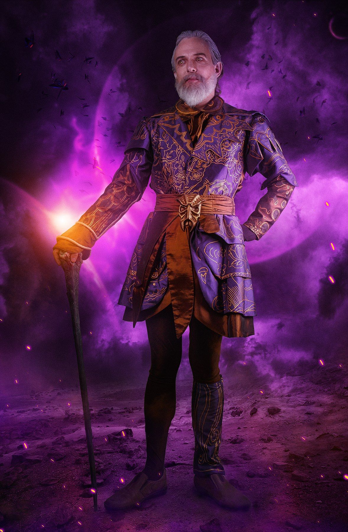 Косплей на Шеогората из The Elder Scrolls. Косплеер: Кирилл CenobiteFX Кириллов. Фотограф: 412ART. Источник: vk.com/fillakteriart