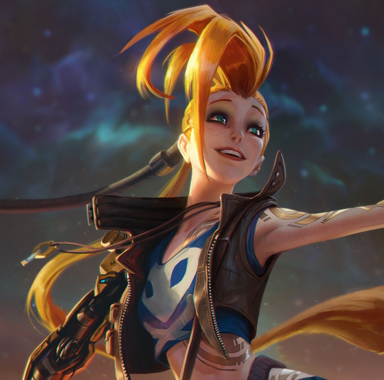 Оригинальный образ Jinx из League of Legends. Riot Games / leagueoflegends.com