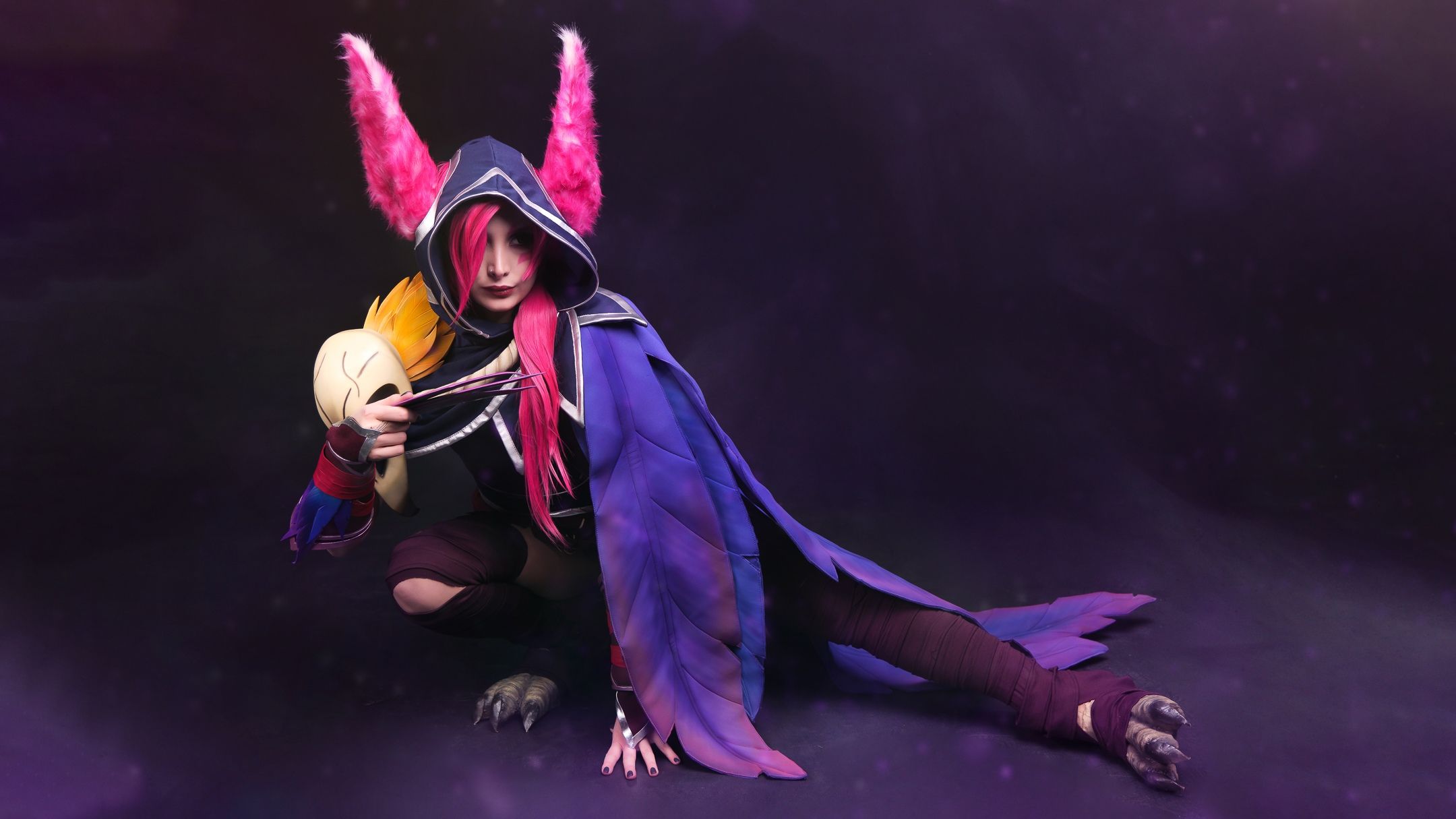 Косплей на Xayah из League of Legends. Автор: Мари Эванс. Источник: vk.com/mari__evans