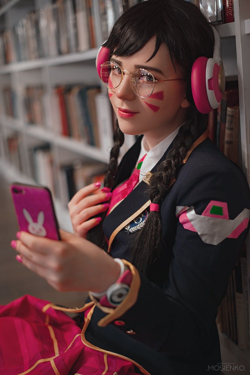 Косплей на Academy D.Va. Косплеер: Станислава Анушкина. Фотограф: Елизавета Мосиенко. Источник: https://vk.com/phelizavetamos_spb