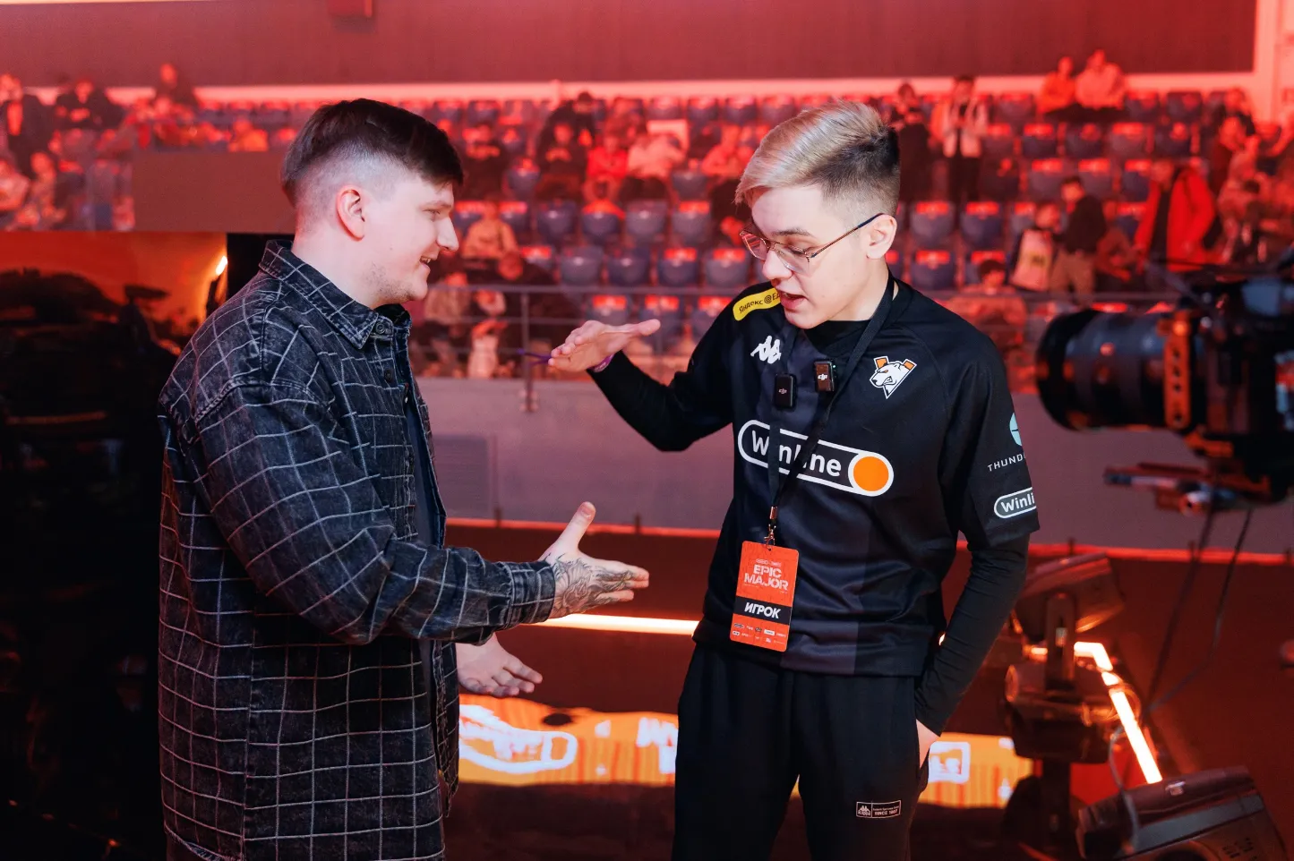 Веля и GentlemaN | Источник: группа Epic Esports Events во «ВКонтакте»