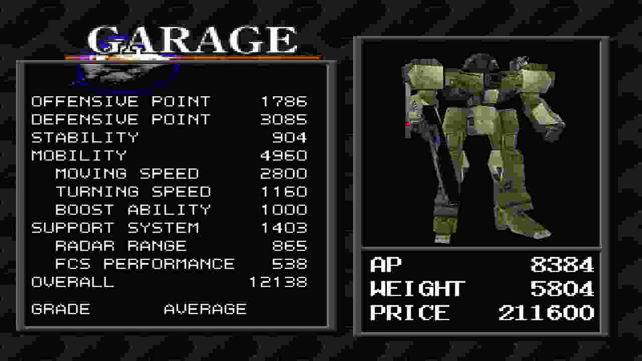 Скриншот из Armored Core