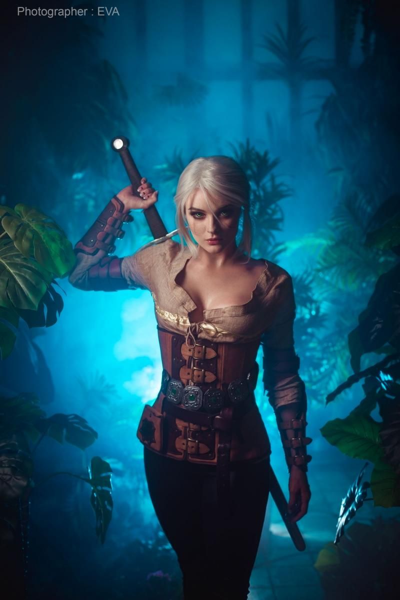 Косплей на Цири из The Witcher 3: Wild Hunt. Косплеер: София Летяго. Фотограф: Ева Давыдова. Источник: https://vk.com/sansreve