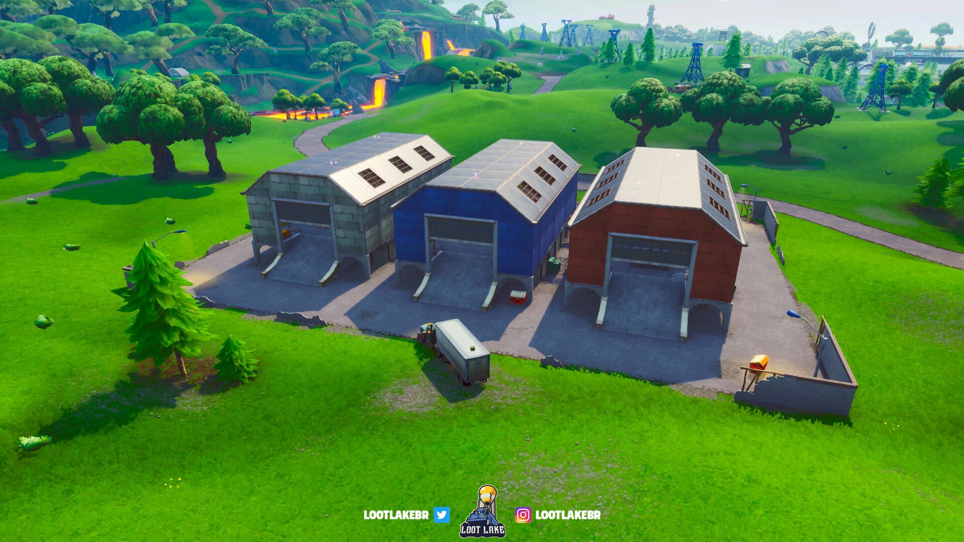 Dusty Depot. Источник: Fortnite