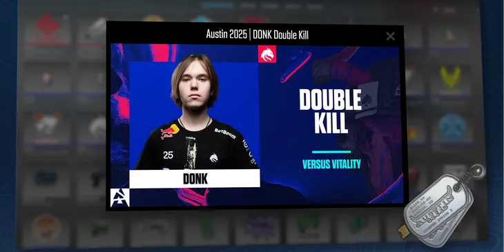 Valve представила сувенирные наборы с хайлайтами матчей к BLAST.tv Austin Major 2025