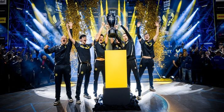 Эмоции игроков Vitality и Falcons после гранд-финала IEM Melbourne 2025