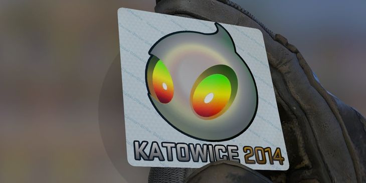 Cтикер Team Dignitas c EMS One Katowice 2014 продали за ₽3,2 млн