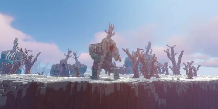 Игрок перенес карту Elden Ring в Minecraft