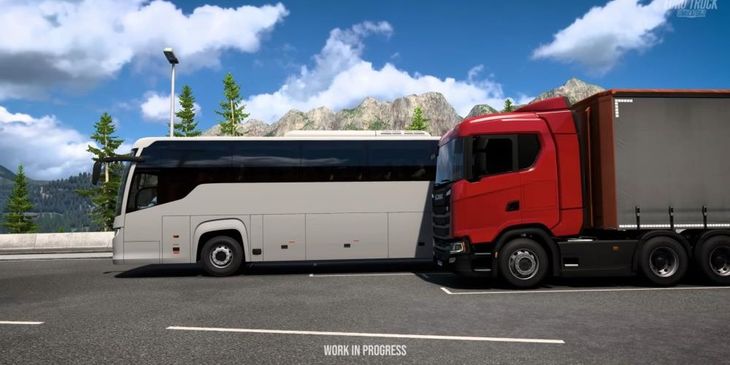 В Euro Truck Simulator 2 появятся автобусы