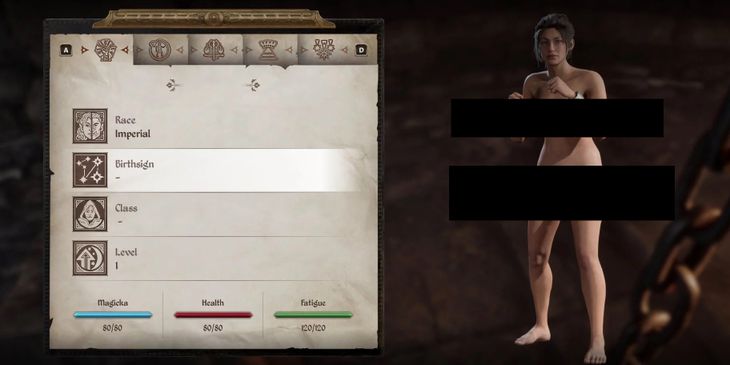 Геймеры раздели персонажей ремастера TES IV: Oblivion