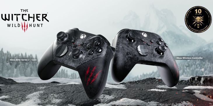 Xbox получила тематические контроллеры по The Witcher 3 в честь 10-летия игры
