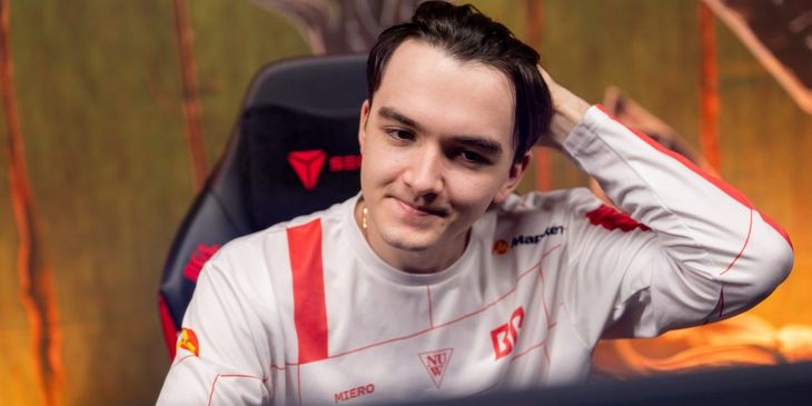 MieRo прошел рекалибровку в Dota 2 и оказался в плюсе по MMR