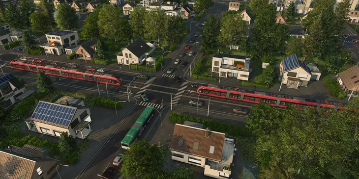 Анонсирован симулятор транспорта и логистики Transport Fever 3 — впервые в серии появятся вертолёты и субарктика