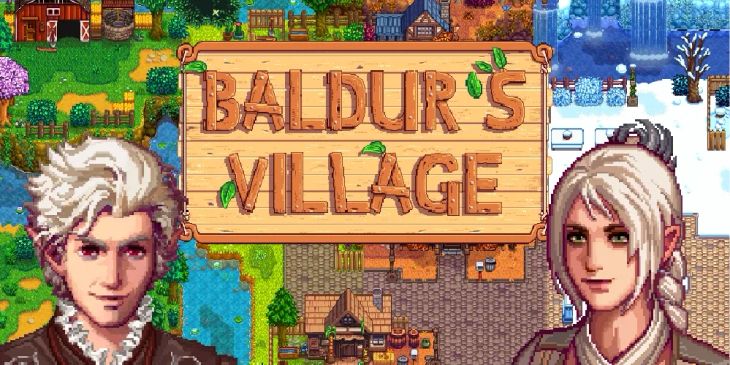 Вышел мод для Stardew Valley с героями Baldurʼs Gate 3