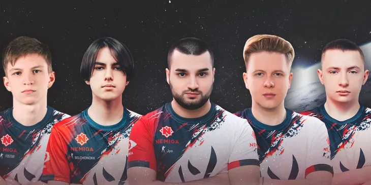 Nemiga Gaming представила обновленный состав по CS:GO