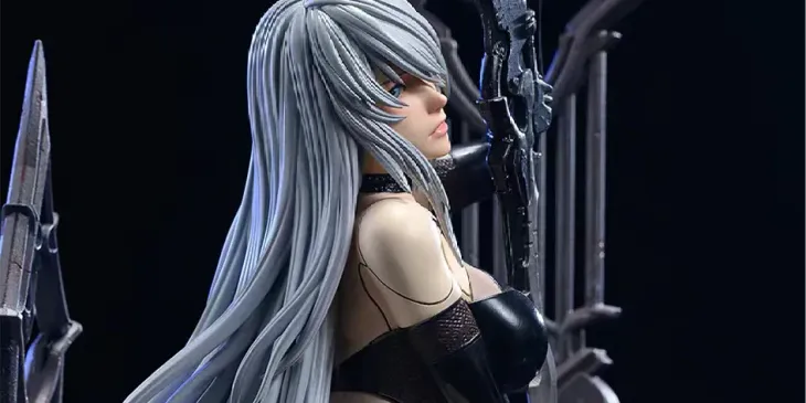 Представлена статуэтка A2 из NieR: Automata — её можно раздеть