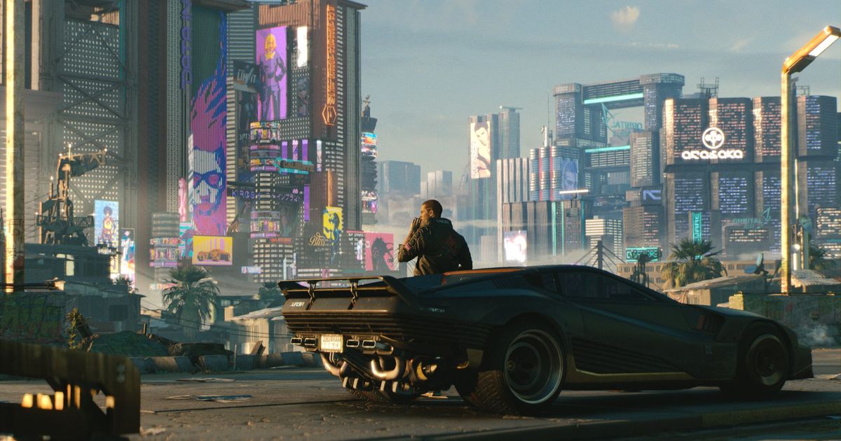 В cyberpunk 2077 добавили вид от третьего лица