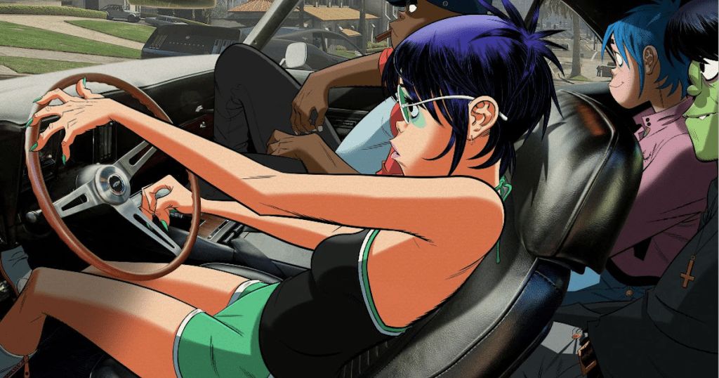 Gorillaz выпустили новый клип, снятый в gta v