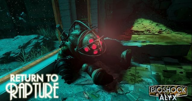 В half-life: alyx создали ремейк bioshock с оригинальными ассетами