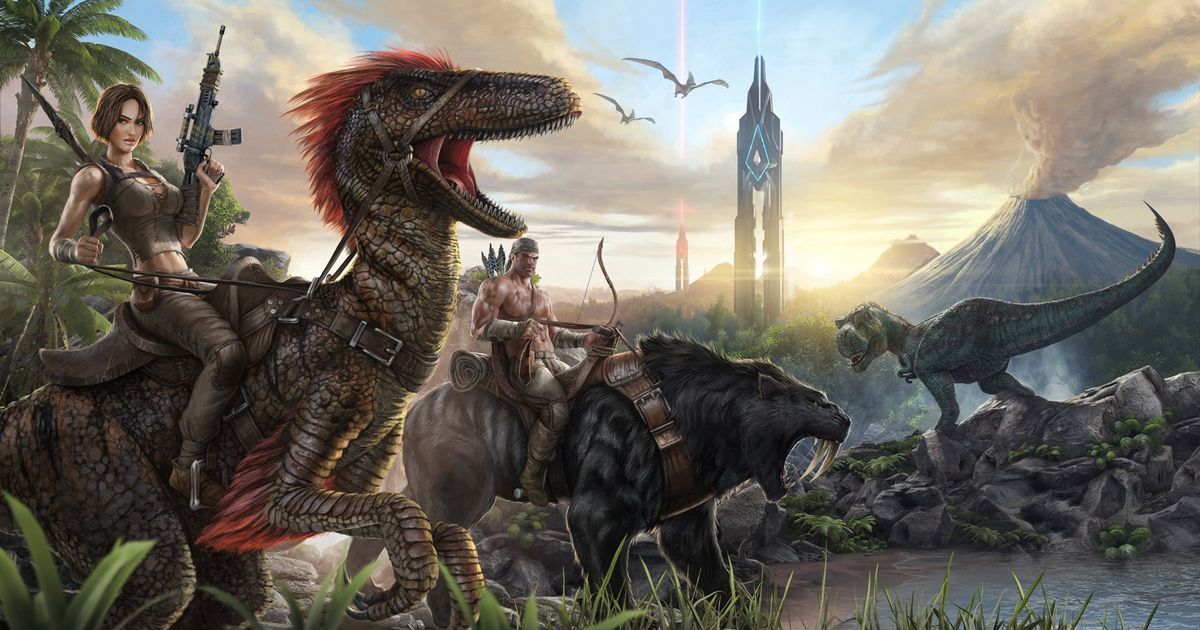 Ark: survival evolved стала временно бесплатной в steam