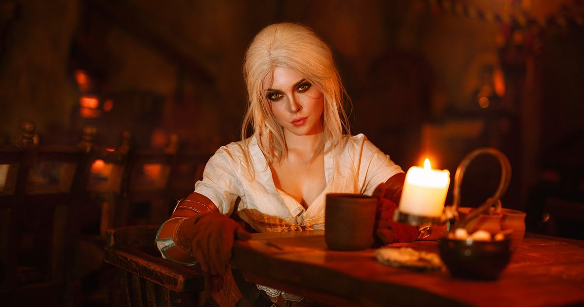 Cd projekt red опубликовала косплей на цири от российской модели