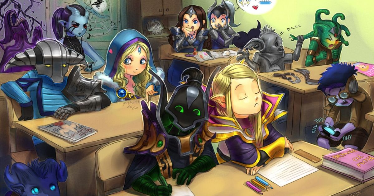 Как получить скины за пятерки в школе и поиграть в dota 2 с учителем