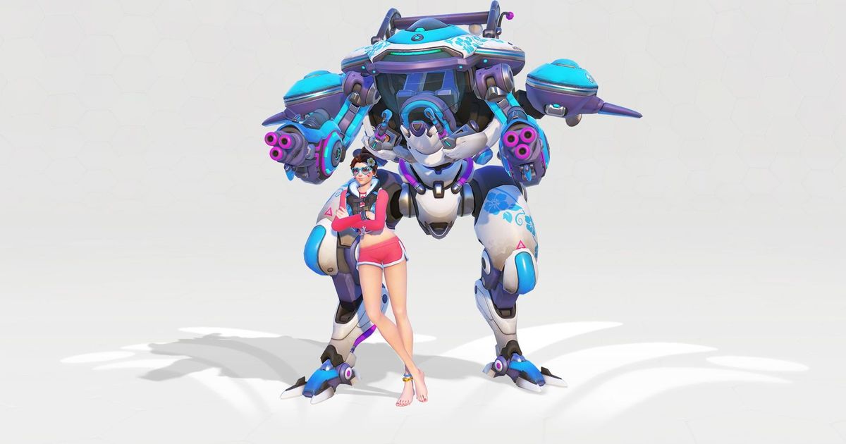 Фанат overwatch нашел скины, которые могут дать преимущество в игре за d. Va и фарру